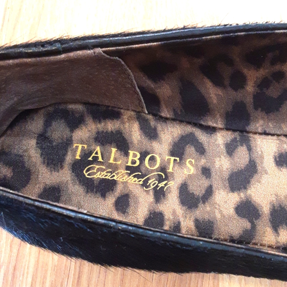 Talbots Faux Calf Hair Flats - Picture 6 of 8
